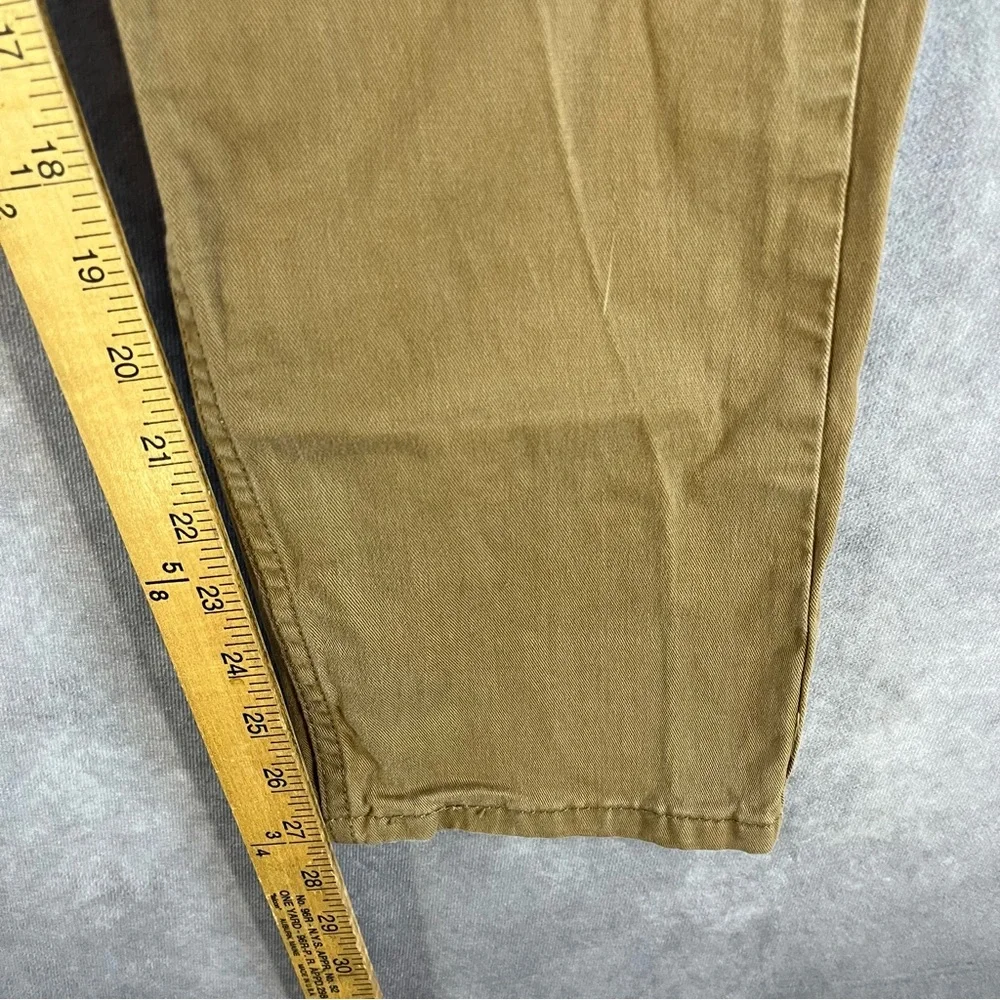 Levi's 502 Jeans Men‎ 31x30 Tab Beige Tapered Pants Stretch Cotton Casual Modern